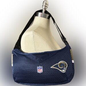 NFL Los Angeles Rams Navy Blue Shoulder Belt Bag